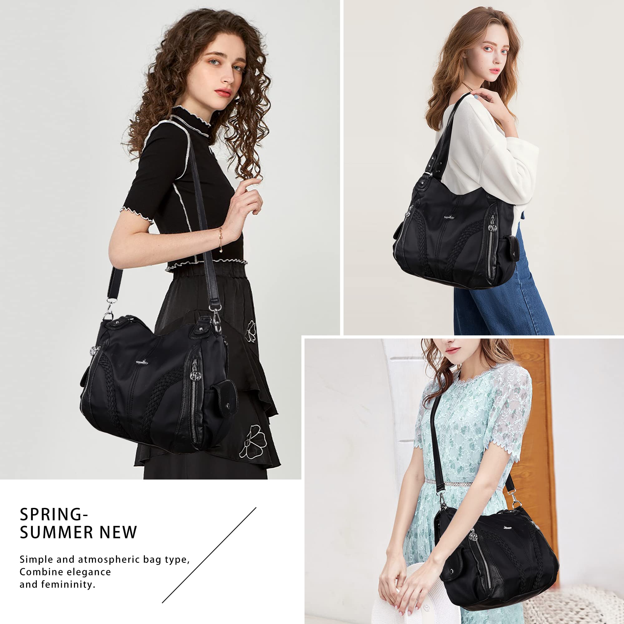 Stylish Women's Tote & Shoulder Bags - Fashionable Synthetic Leather Purses, Handbags & Satchels for Work, Travel & Everyday Use