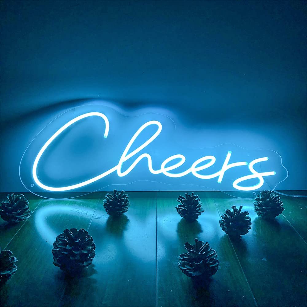 Custom LED Neon Sign - Personalized Ice Blue 35