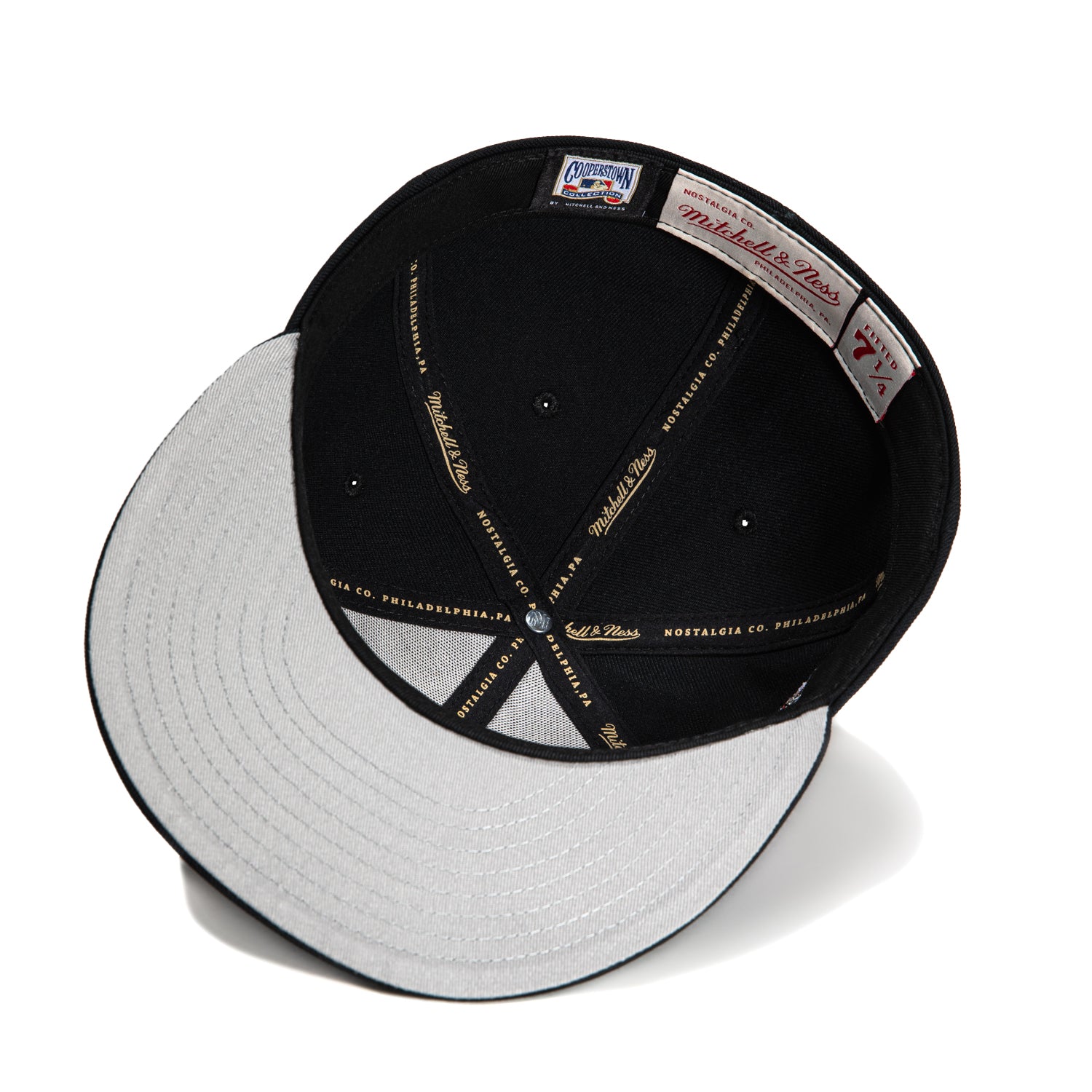 Mitchell & Ness Los Angeles Dodgers 60th Anniversary Patch Baseball Cap - Black MLB Officially Licensed Hat for Men & Women - Perfect for Games, Collecting & Streetwear Fashion