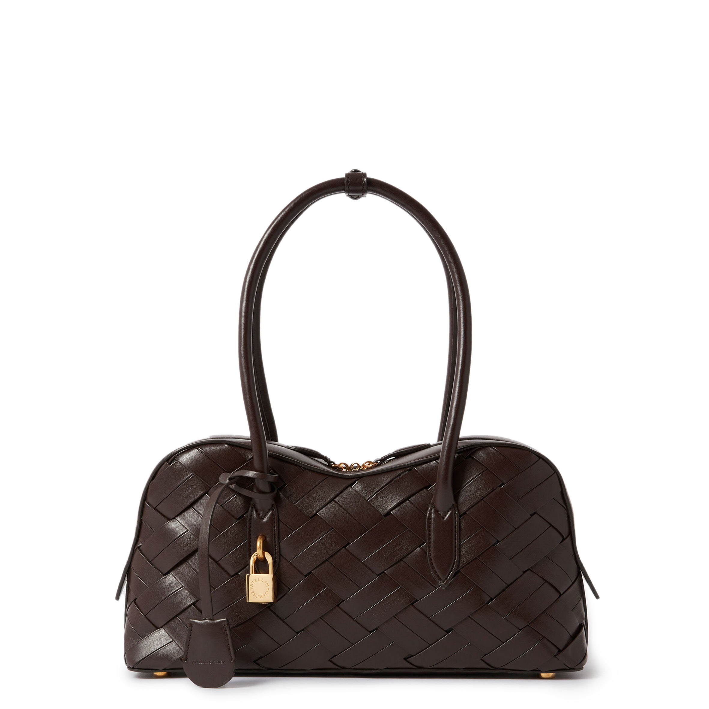 Ryder Woven Shoulder Bag for Women - Premium Chocolate Brown Crossbody Purse | Stylish Everyday Handbag for Work, Travel & Shopping