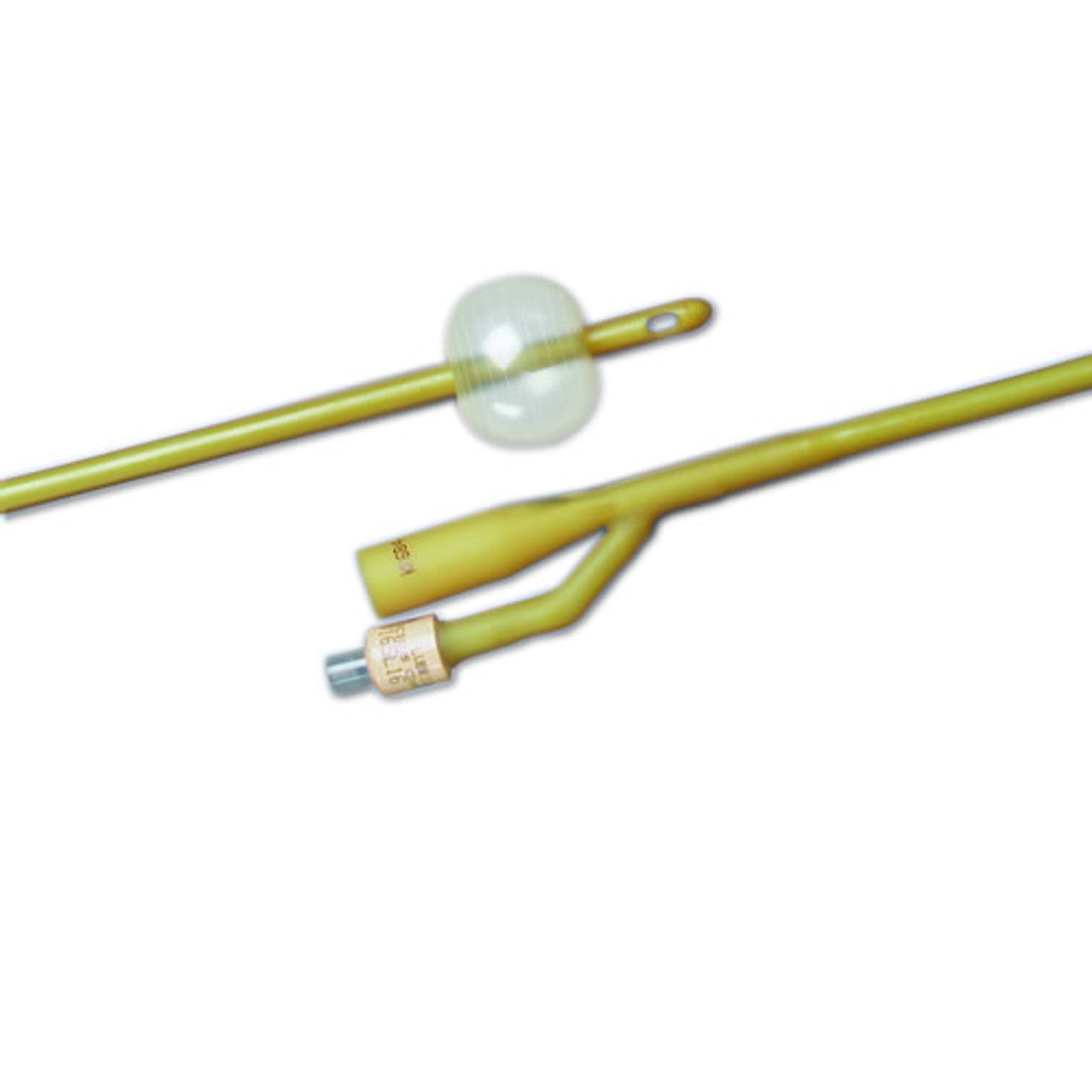 Bardex Lubricath 0165L18 2-Way Foley Catheter - Sterile Latex-Free Urinary Catheter for Medical Use - Ideal for Hospital, Home Care, and Post-Surgical Catheterization