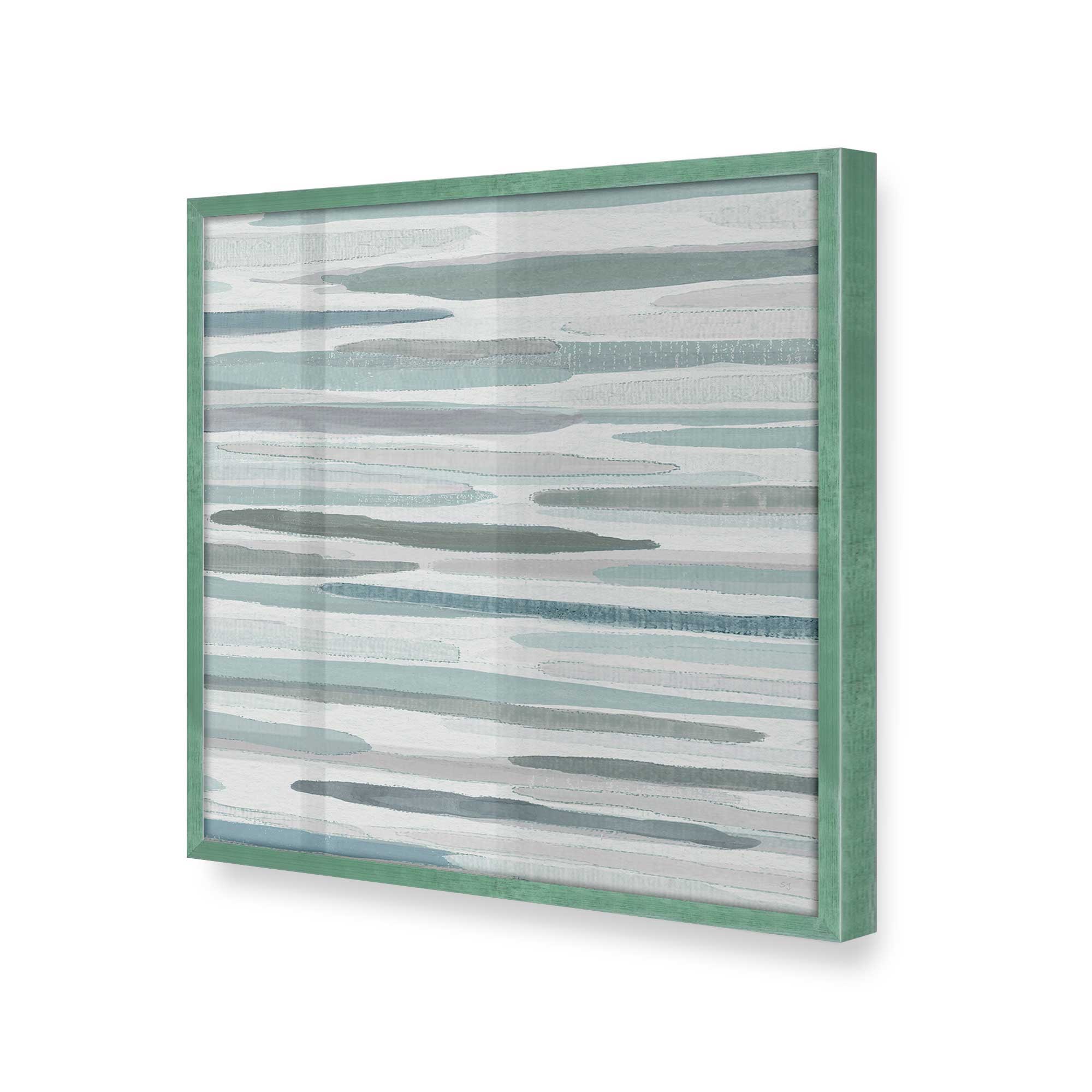Cresting Calm v2 Print - Ocean Wave Wall Art for Home & Office Decor - Perfect for Living Room, Bedroom, or Meditation Space