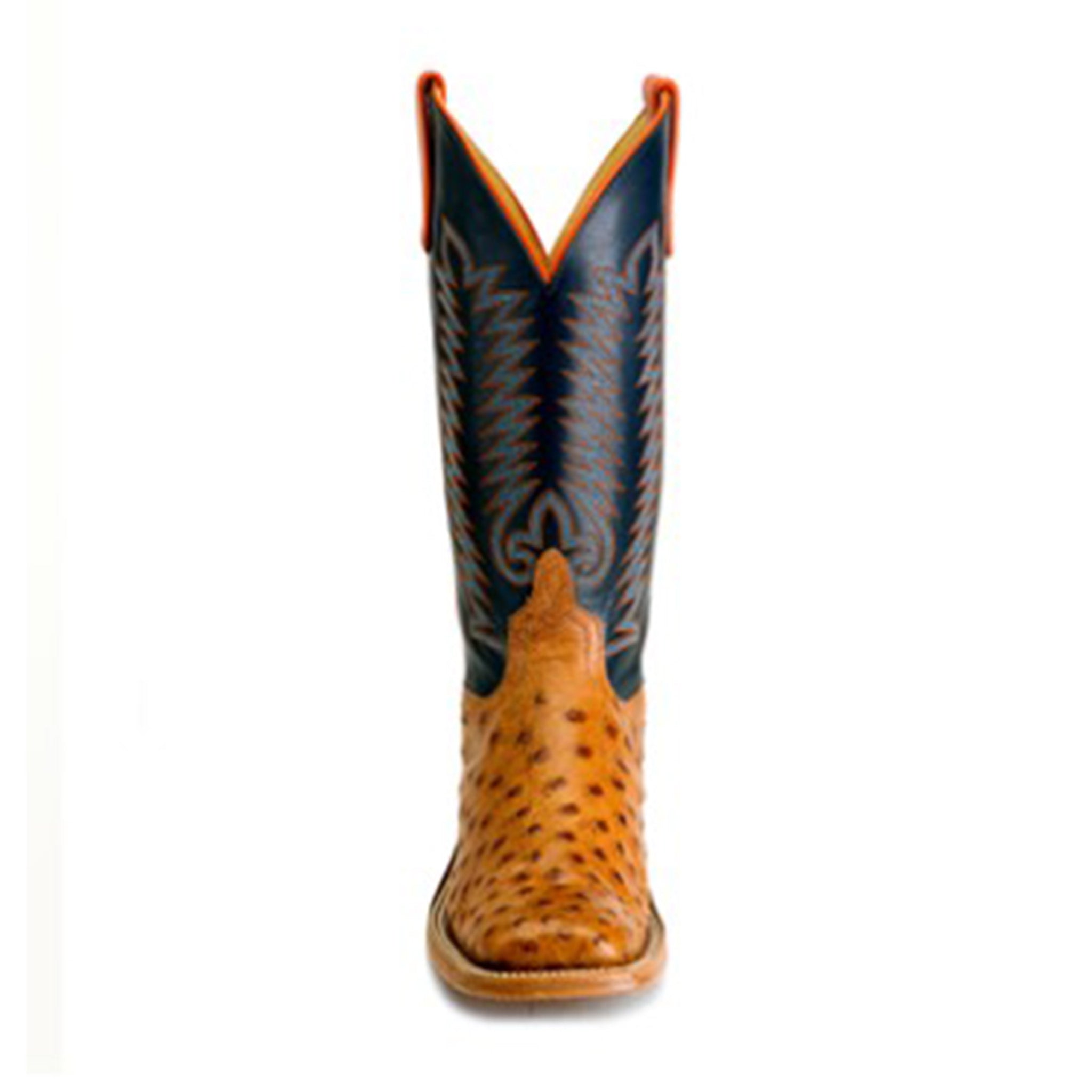 Anderson Bean Full Quill Ostrich Boots - Premium Western Cowboy Boots for Men | Comfortable & Durable Leather Boots for Riding, Work & Casual Wear