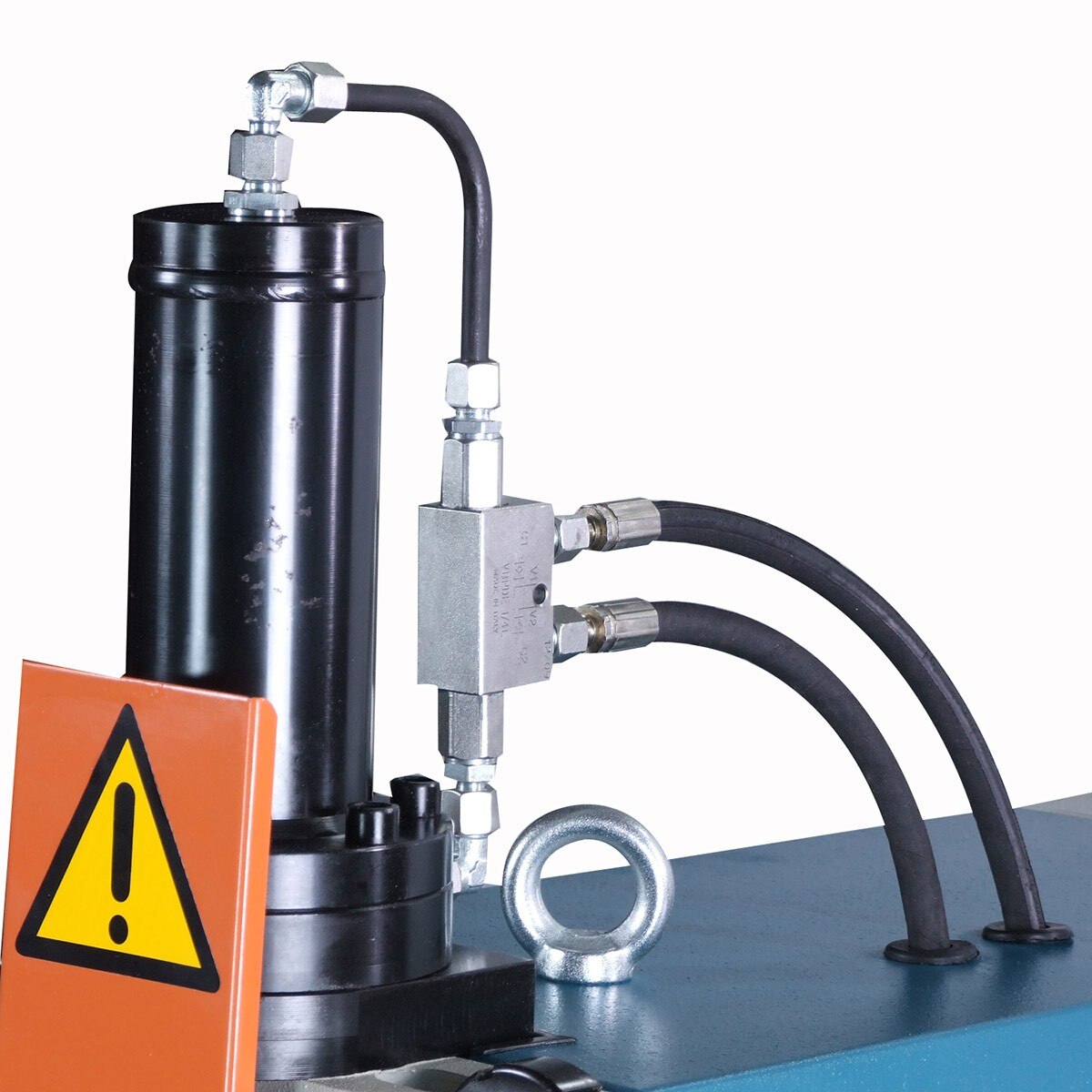 Baileigh Industrial BA9 1006835 Hydraulic Roll Bender R H45 - Professional Metal Bending Machine for Pipe, Tube & Bar Fabrication - Perfect for Metalworking Shops, Construction Sites & DIY Projects