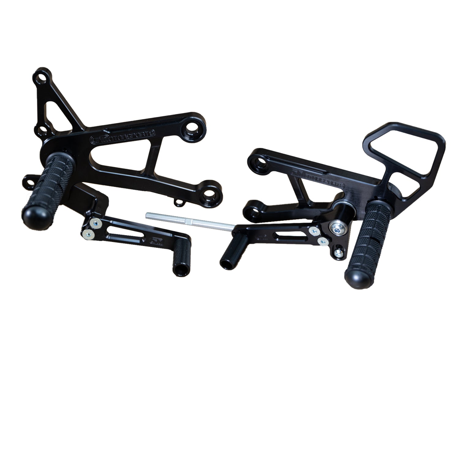 2006 Kawasaki Ninja ZX-10R Complete Rearset Kit with Pedals - STD/GP Shift - Motorcycle Foot Pegs & Gear Shifter Upgrade for Track Racing & Street Performance