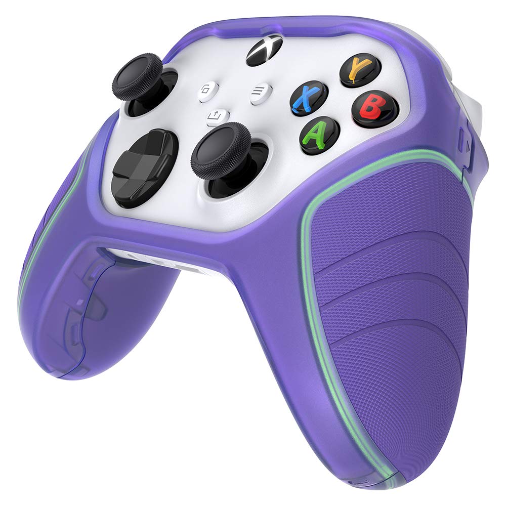 OtterBox Protective Controller Shell for Xbox Series X|S Wireless Controllers - Galactic Dream (Translucent Purple) | Durable Gaming Accessory for Enhanced Grip & Protection | Perfect for Competitive Gaming & Long Play Sessions