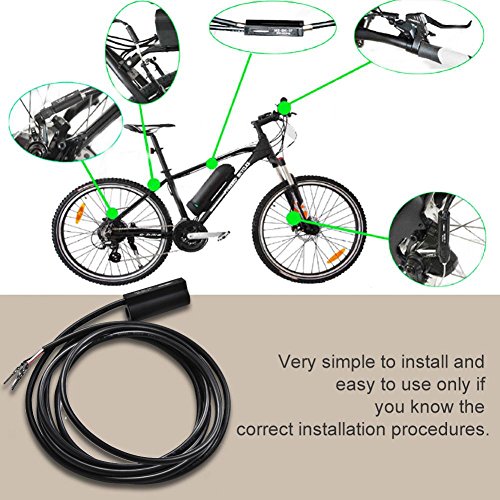 **Dilwe E-Bike Brake Sensor – Electric Bike Brake Cut-Off Power Signal Switch with 1.8m Cable for E-Bike, Scooter, Moped & Pedal Scooter (Handlebar Mount) – Safe Riding & Instant Power Cutoff**    *(Optimized for Google SEO, includes use case: 