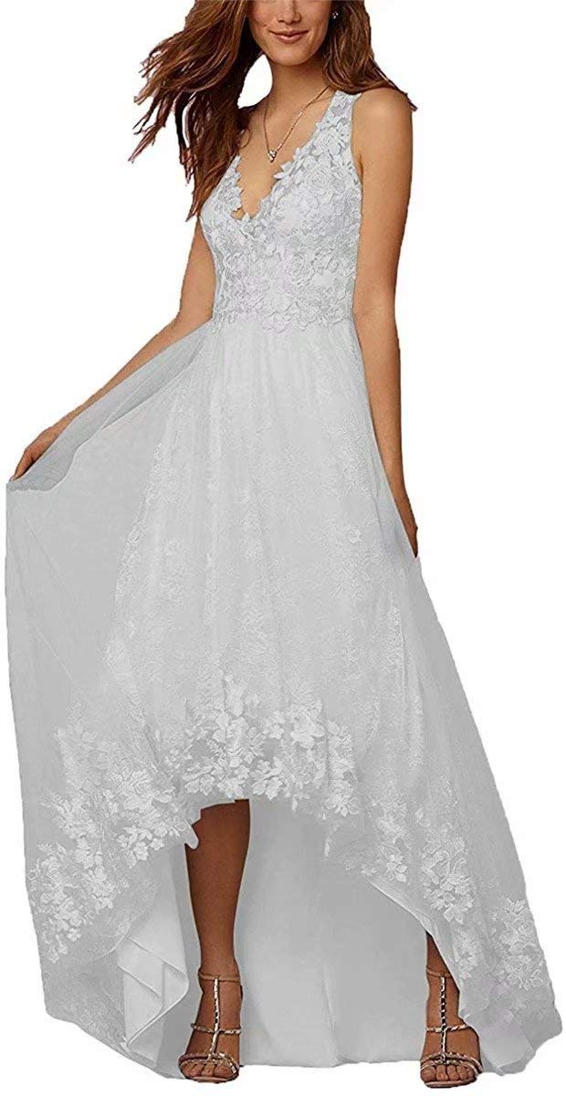 Elegant Off-Shoulder Short Sleeve Lace Wedding Dress for Bride 2024 - CCBubble Bridal Gown for Women | Perfect for Beach, Garden & Vintage Theme Weddings