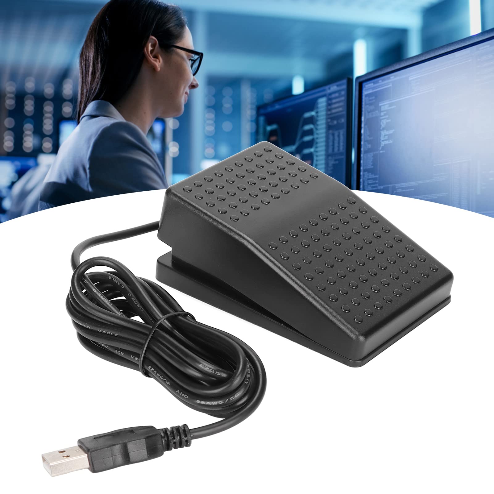 Programmable USB Foot Switch Pedal for Gaming & PC Control