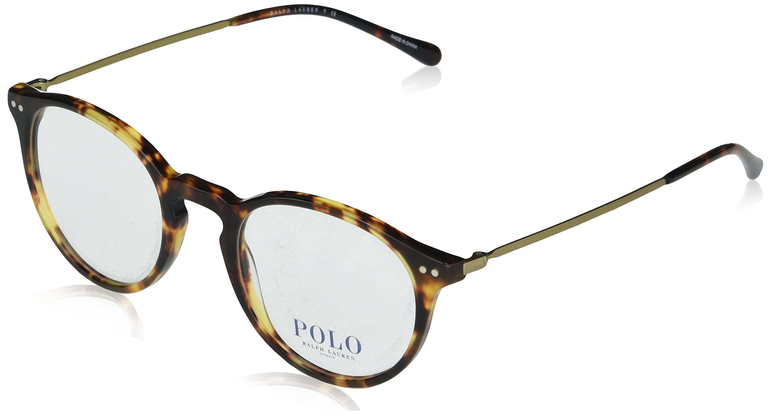 Men's Ph2227 Semi-Circular Prescription Eyeglass Frames - Classic Retro Style for Office, Reading & Daily Wear