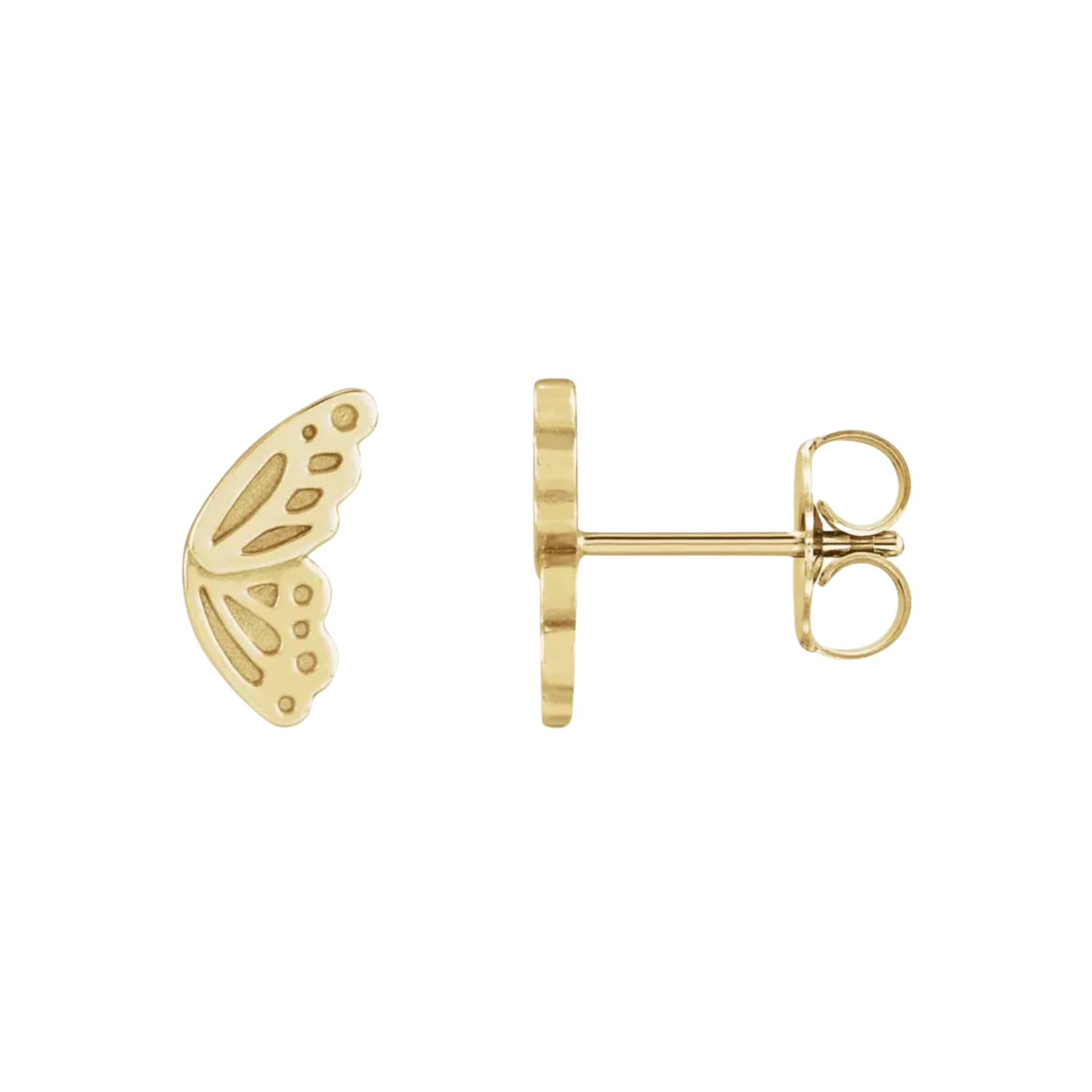 Mariposa Butterfly Stud Earrings - Dainty Gold/Silver Butterfly Jewelry for Women - Perfect for Everyday Wear, Gifts & Special Occasions