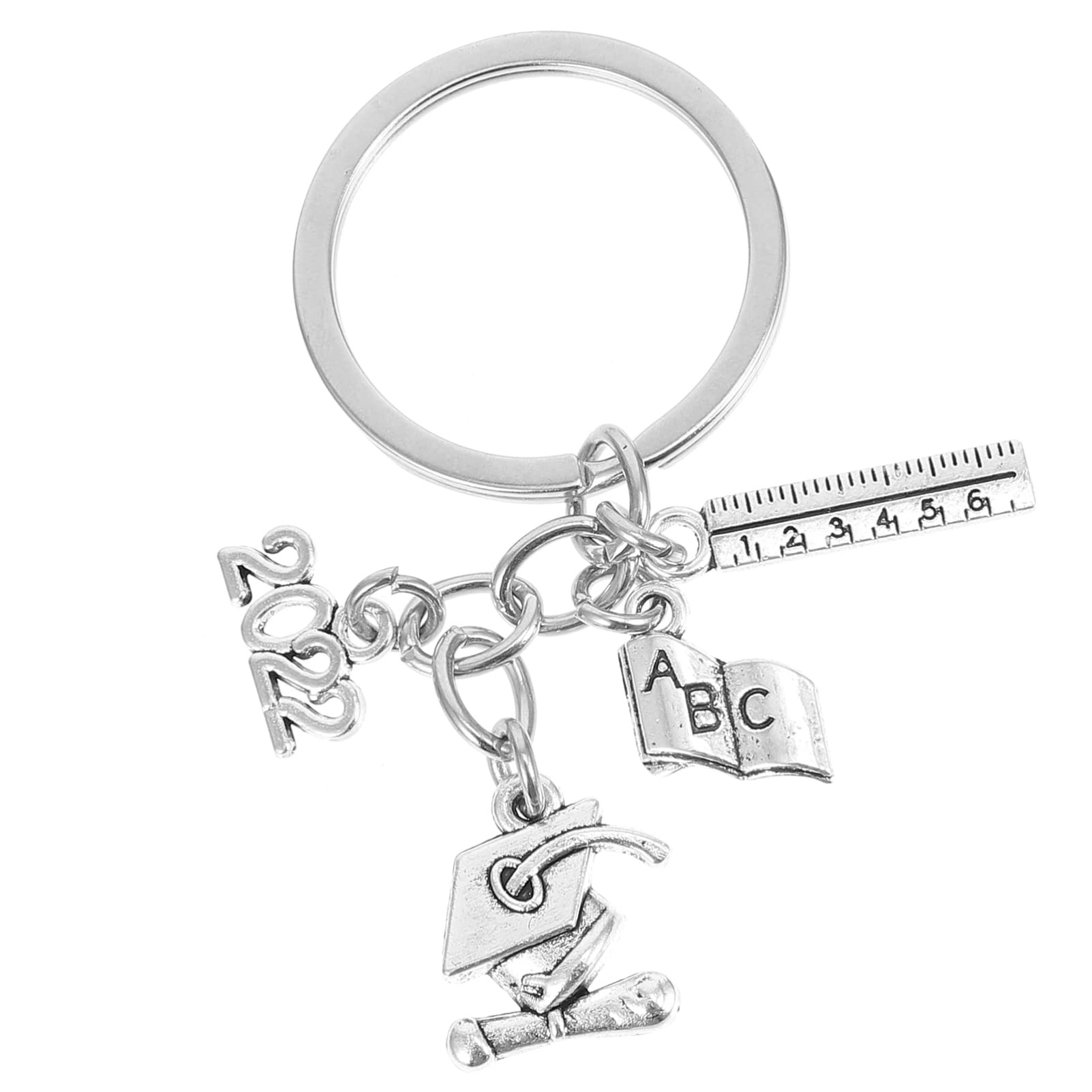 2022 Graduation Keychain - Graduation Cap Pendant Keyring Souvenir - Perfect Graduation Gift for High School & College Students, Classmates & Kids - Great for Graduation Ceremonies, Party Favors & Keepsakes