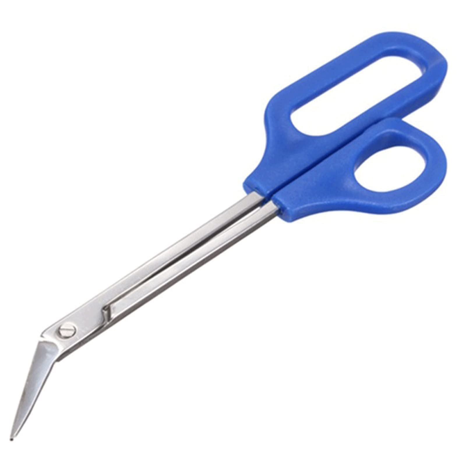 QYTECzjd Professional Stainless Steel Toe Nail Clippers - Large Foot Care Scissors with Curved Blade for Pedicure, Bandage Cutting & First Aid | Durable Grooming Tool for Salon, Home & Travel Use
