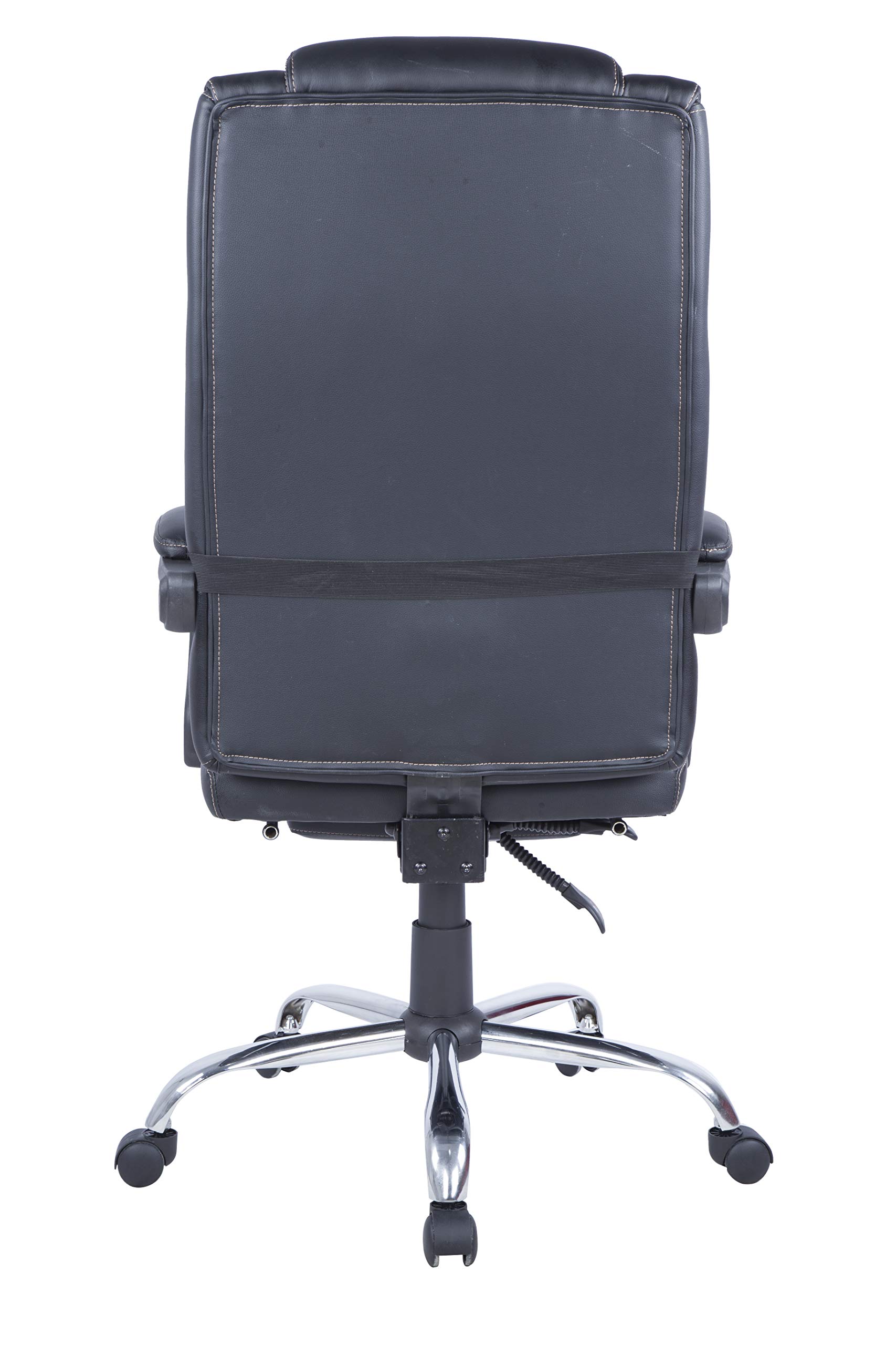 Milan 0027-CCH Ergonomic Office Computer Chair with Adjustable Height - Black, Comfortable Home & Gaming Desk Chair for Long Hours Sitting