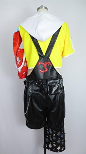 Tidus Cosplay Costume for Men - Final Fantasy X Dream Zanarkand Game Outfit (Size L) - Perfect for Halloween, Cosplay Events & Anime Conventions