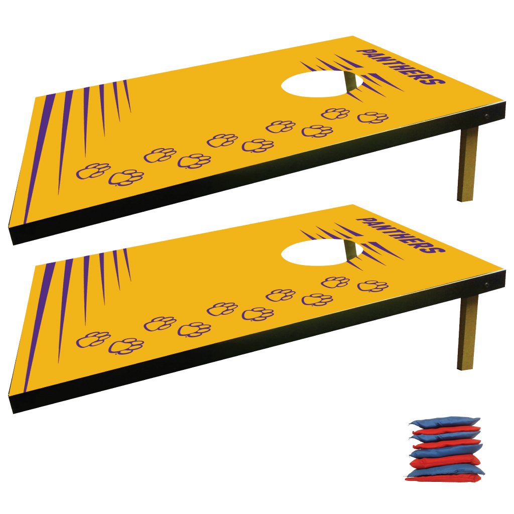University of Northern Iowa Cornhole Bag Toss Game Set - Premium Outdoor Tailgating & Backyard Party Game for Adults & Kids - Perfect for College Football Games, BBQs, and Family Gatherings