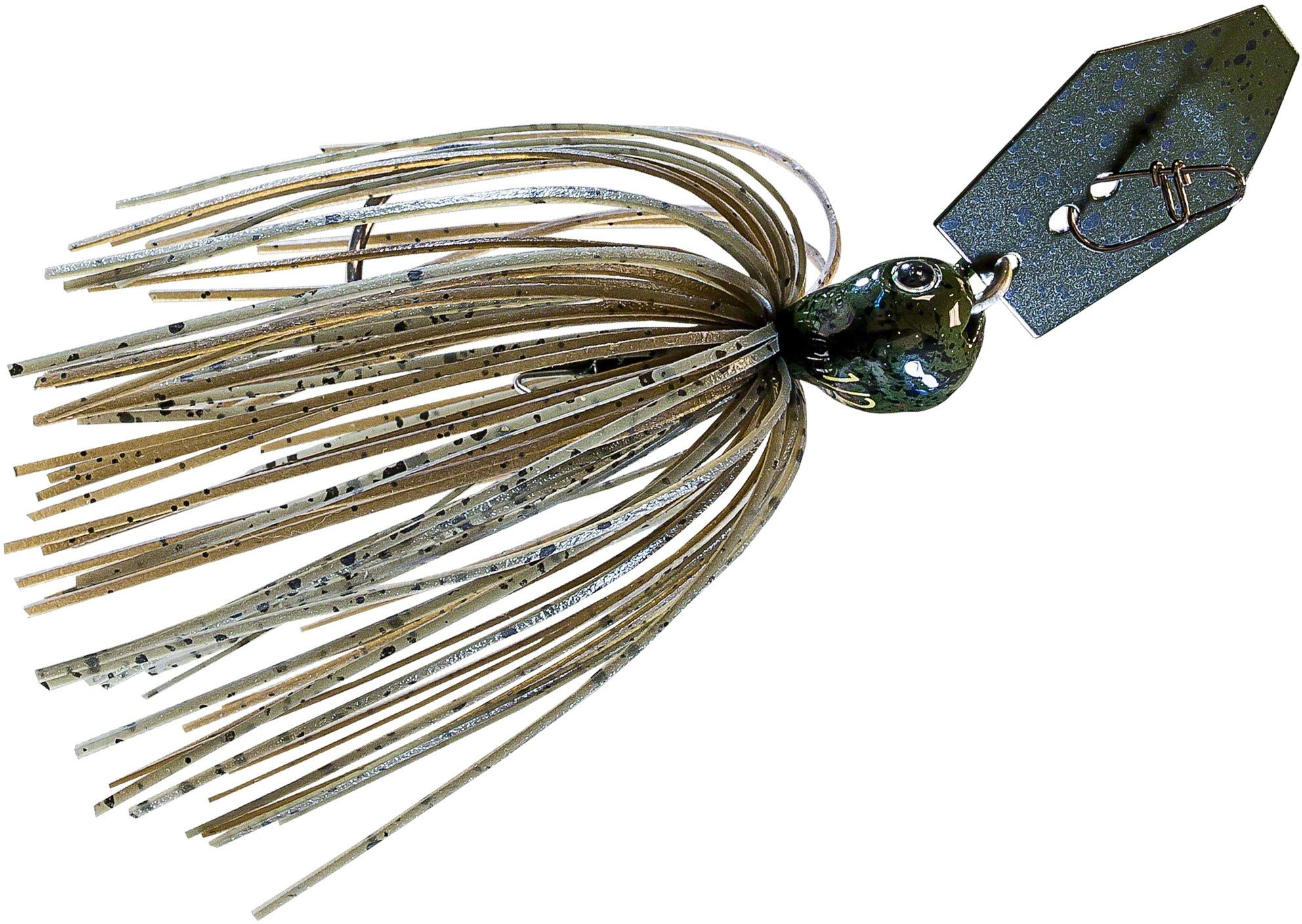 Z-MAN Jack Hammer ChatterBait 3/8 oz - Premium Bass Fishing Lure for Freshwater & Saltwater - Ideal for Bass, Pike, and Walleye Fishing in Lakes and Rivers