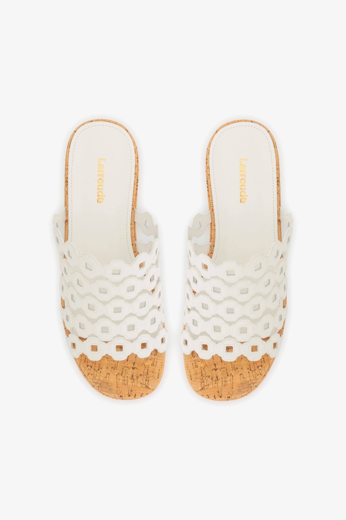 Charli Mule Women's White Leather Slip-On Shoes - Perfect for Casual Outings, Office Wear & Summer Comfort