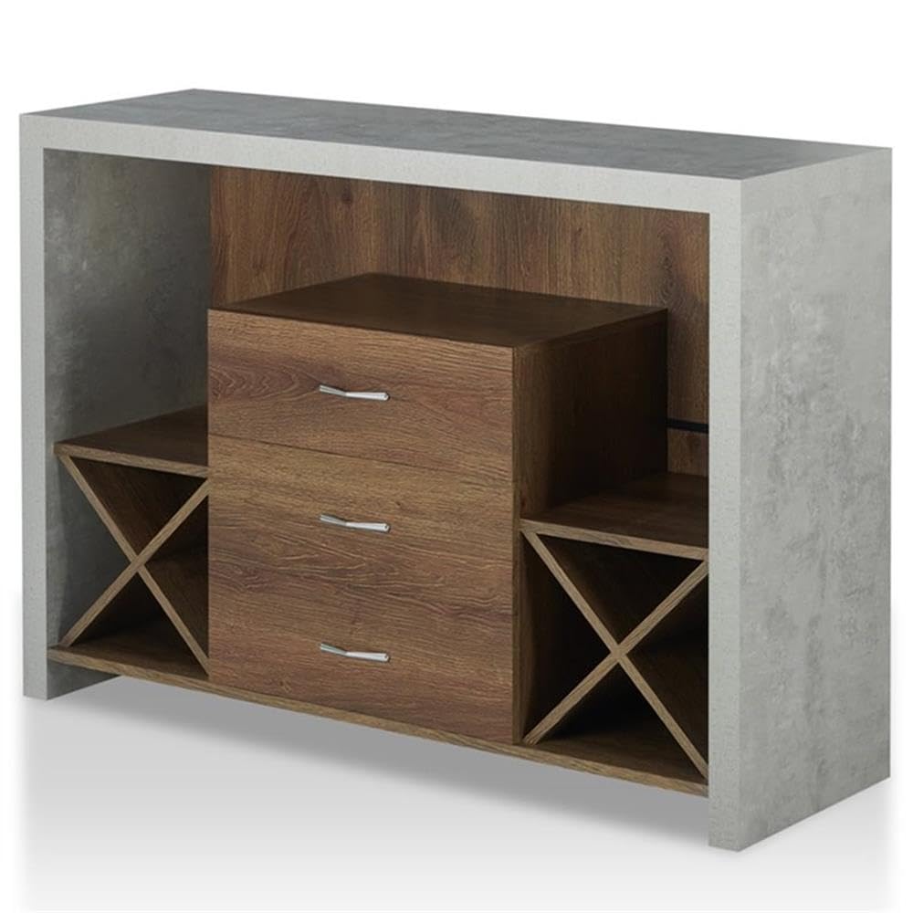 Furniture of America Persephone Industrial 48