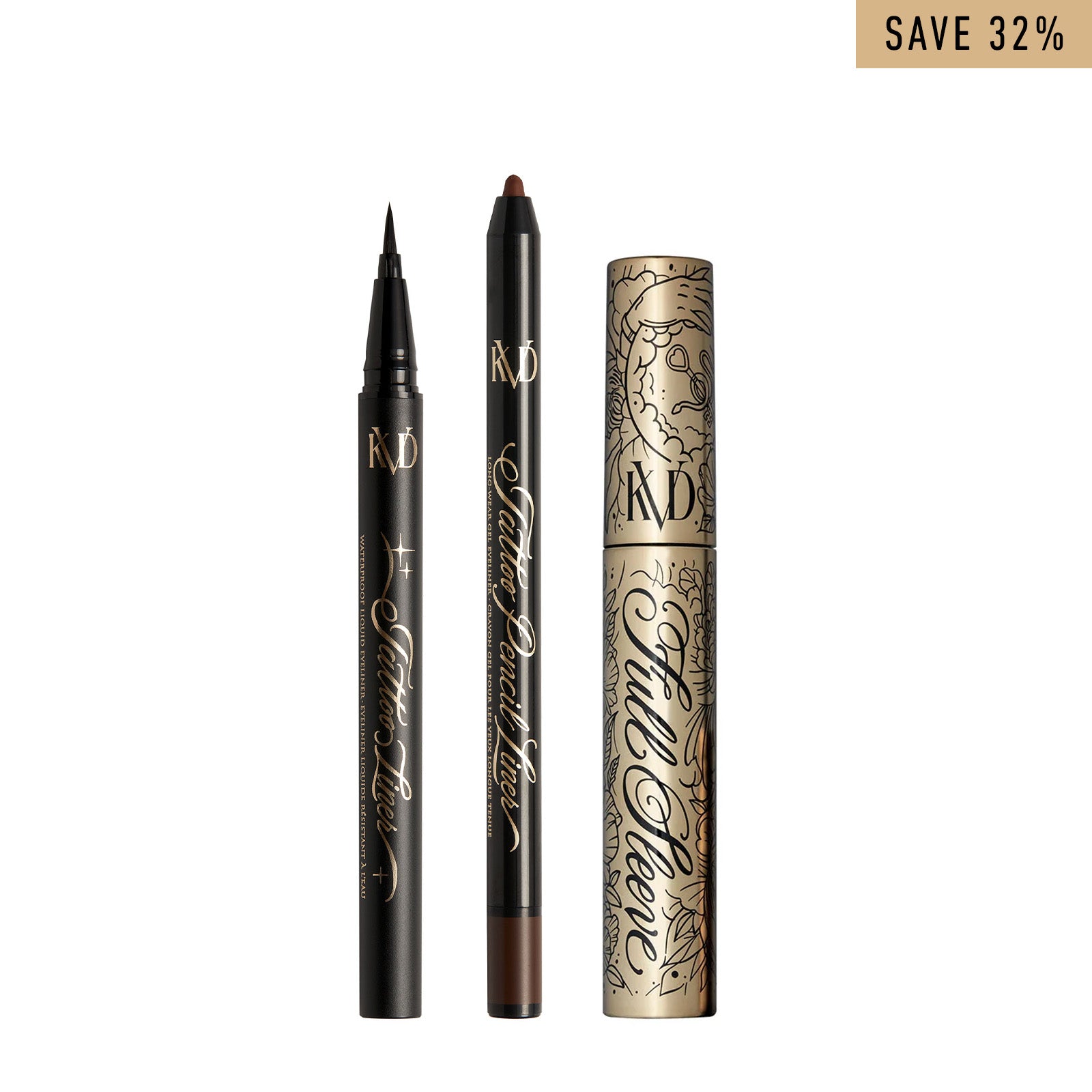 Siren Eyes Trio - 3-in-1 Magnetic Eyeliner & False Lashes Kit for Dramatic Eye Makeup | Perfect for Date Night, Parties & Special Occasions