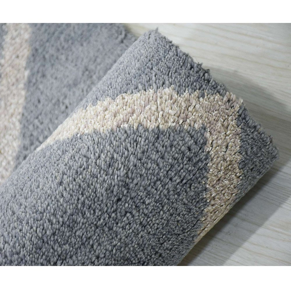 Hand Knotted Wool Rug - Traditional Interwoven Design for Living Room, Bedroom & Dining Area - Soft & Durable Floor Covering