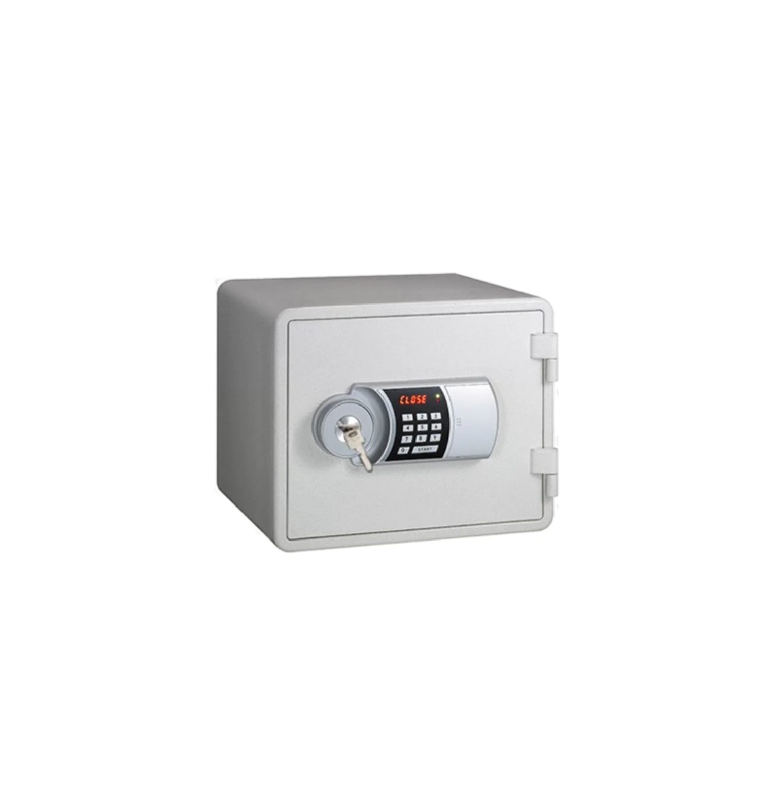 Fireproof Safe Box for Home & Business - 37kg Heavy Duty Security Safe with Digital Keypad - Eagle Safe White - Protect Documents, Jewelry & Valuables from Fire & Theft (Ideal for Office, Bedroom, Closet Storage)
