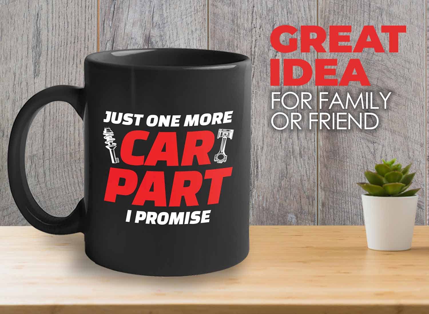 Bubble Hugs Car Guy Coffee Mug 11oz Black - Funny Sarcasm Gift for Car Lovers, Mechanics, Racing & Muscle Car Enthusiasts - Perfect for Garage, Workshop & Office Use