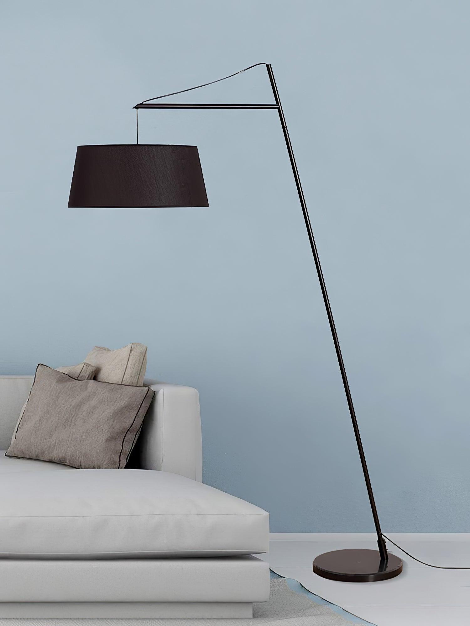 Arturo Modern Floor Lamp - Adjustable Height LED Standing Light for Living Room, Bedroom & Office - Warm White & Cool White Dimmable Lighting