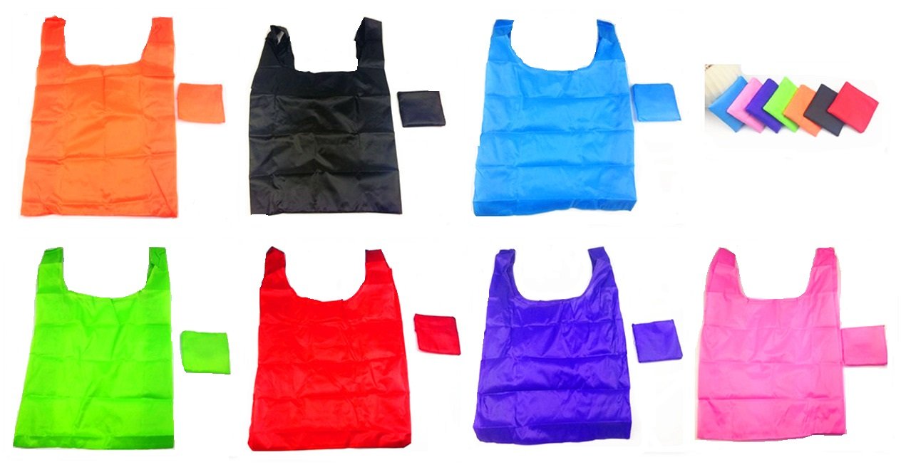 RayLineDo® Expandable Reusable Shopping Grocery Tote Bags 3 Pack - Eco-Friendly Foldable Grocery Bags for Supermarket, Farmers Market & Travel | Heavy Duty & Washable