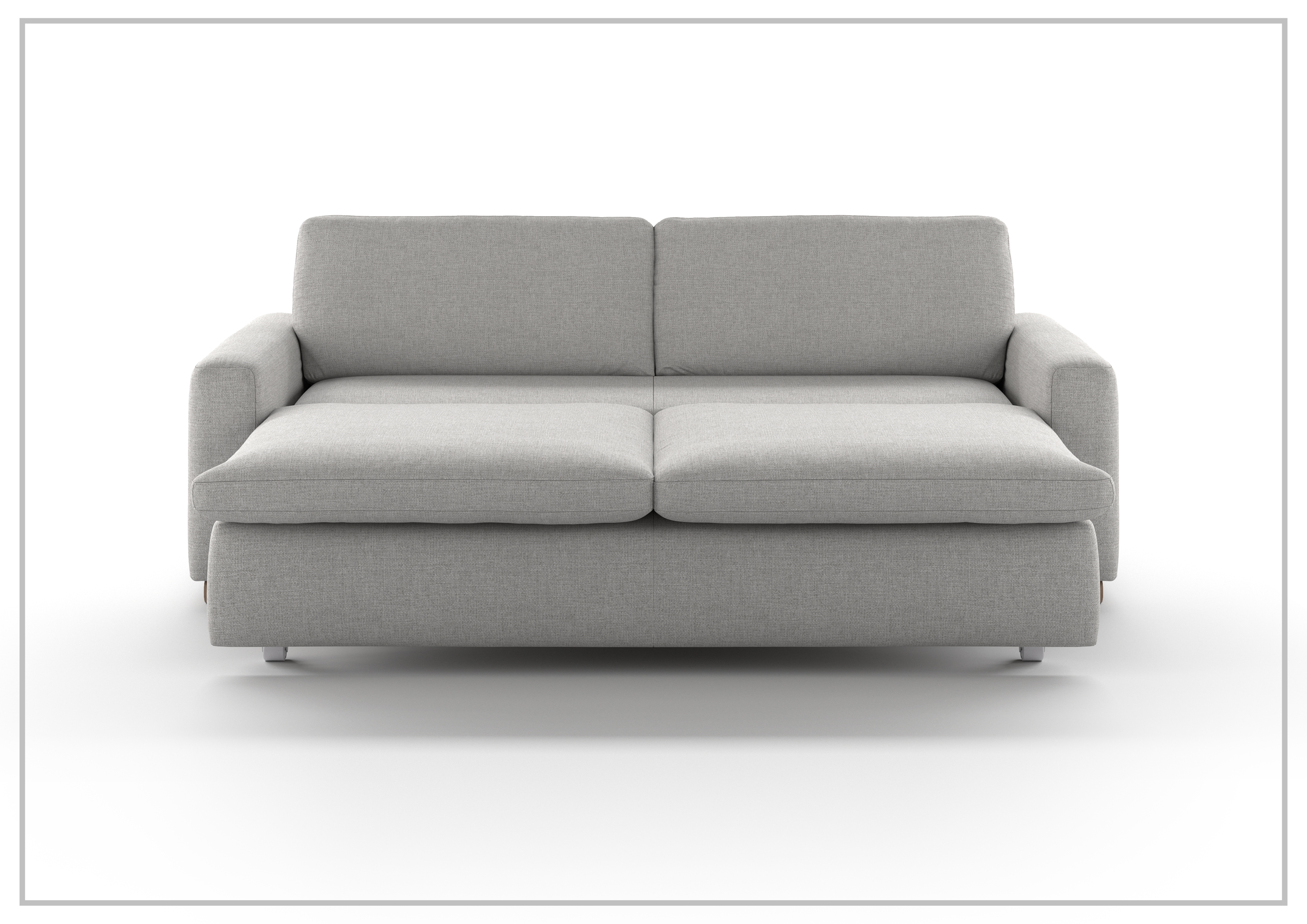 Luonto Kai Full XL Size Sleeper Sofa with Motorized Recliner - Convertible Couch Bed for Living Room, Guest Room & Small Spaces
