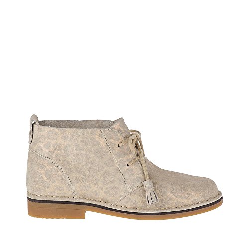 Natural Leopard Suede
