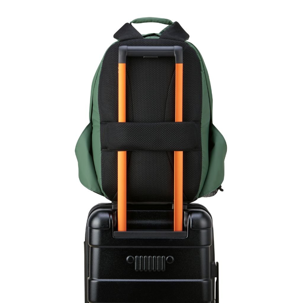 Jeep 15.6 Inch Laptop Backpack - Durable Water-Resistant Green Computer Bag for Men & Women - Perfect for Work, School, Travel & Outdoor Adventures