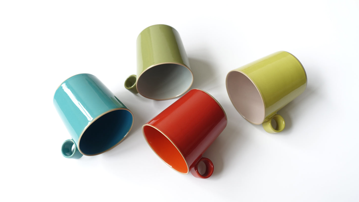 Lara Mug - Premium Ceramic Coffee Cup with Handle, 12oz, Dishwasher & Microwave Safe - Perfect for Home, Office, or Gifts