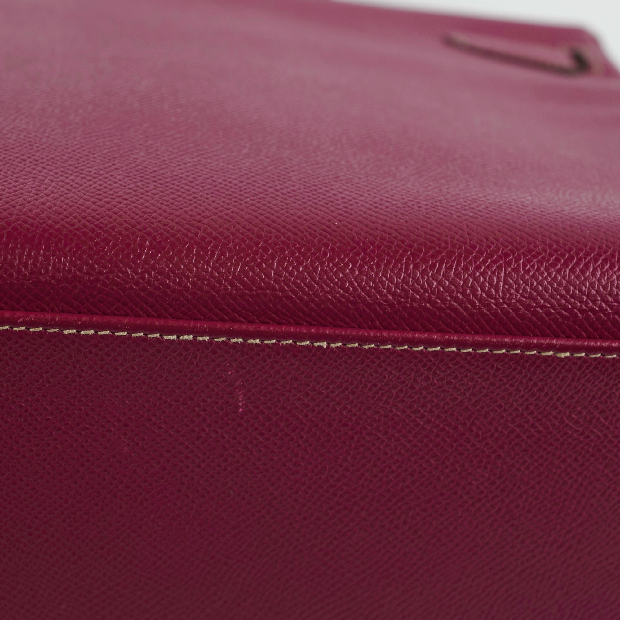 Authentic Hermes Kelly 35 Epsom Leather Bag in Tosca Color with Star O Square Stamp (2011) - Perfect for Luxury Fashion & Special Occasions