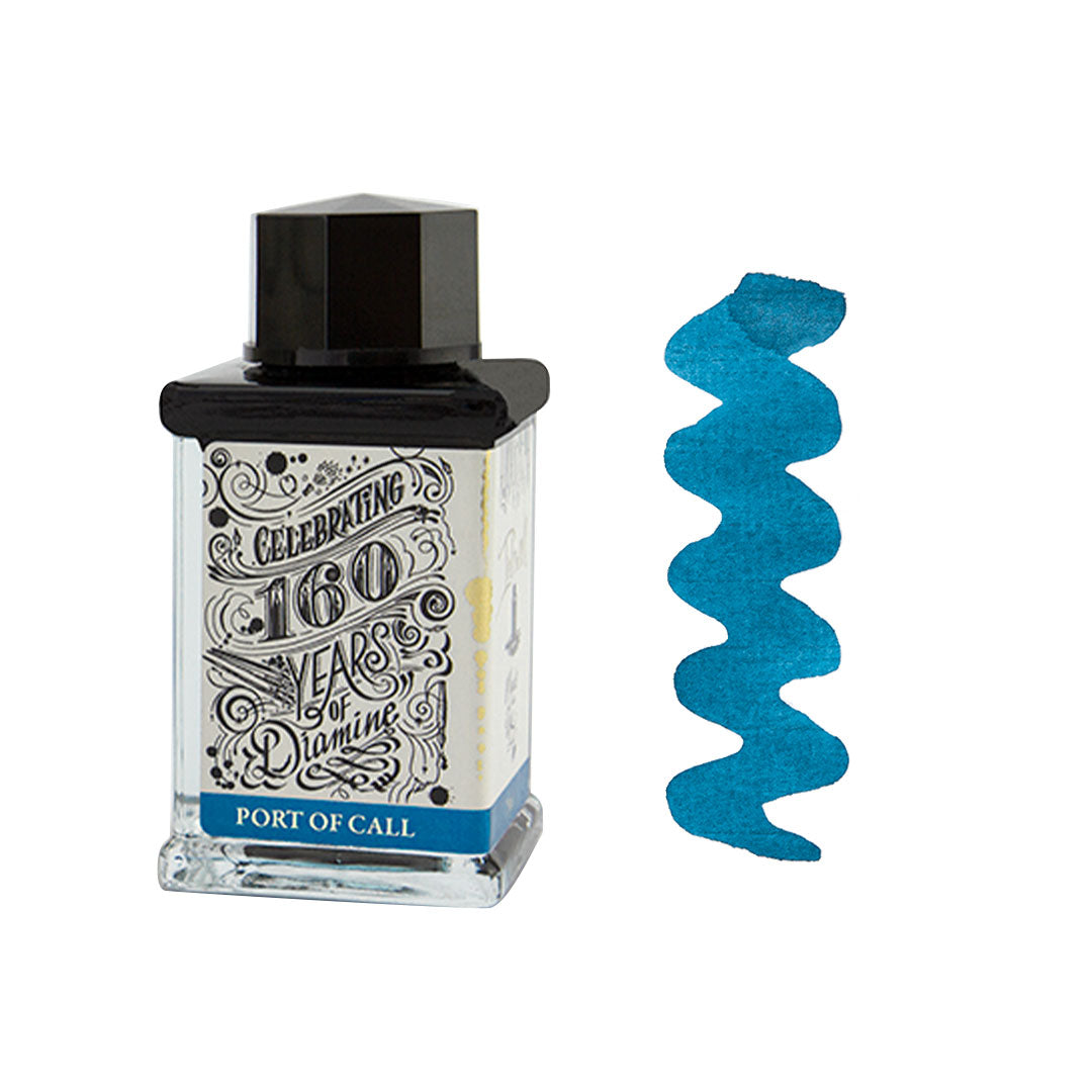 Diamine 160th Anniversary Fountain Pen Ink - 75ml Bottle for Calligraphy, Writing & Art - Premium Ink for Pens, Dip Pens & Brush Lettering