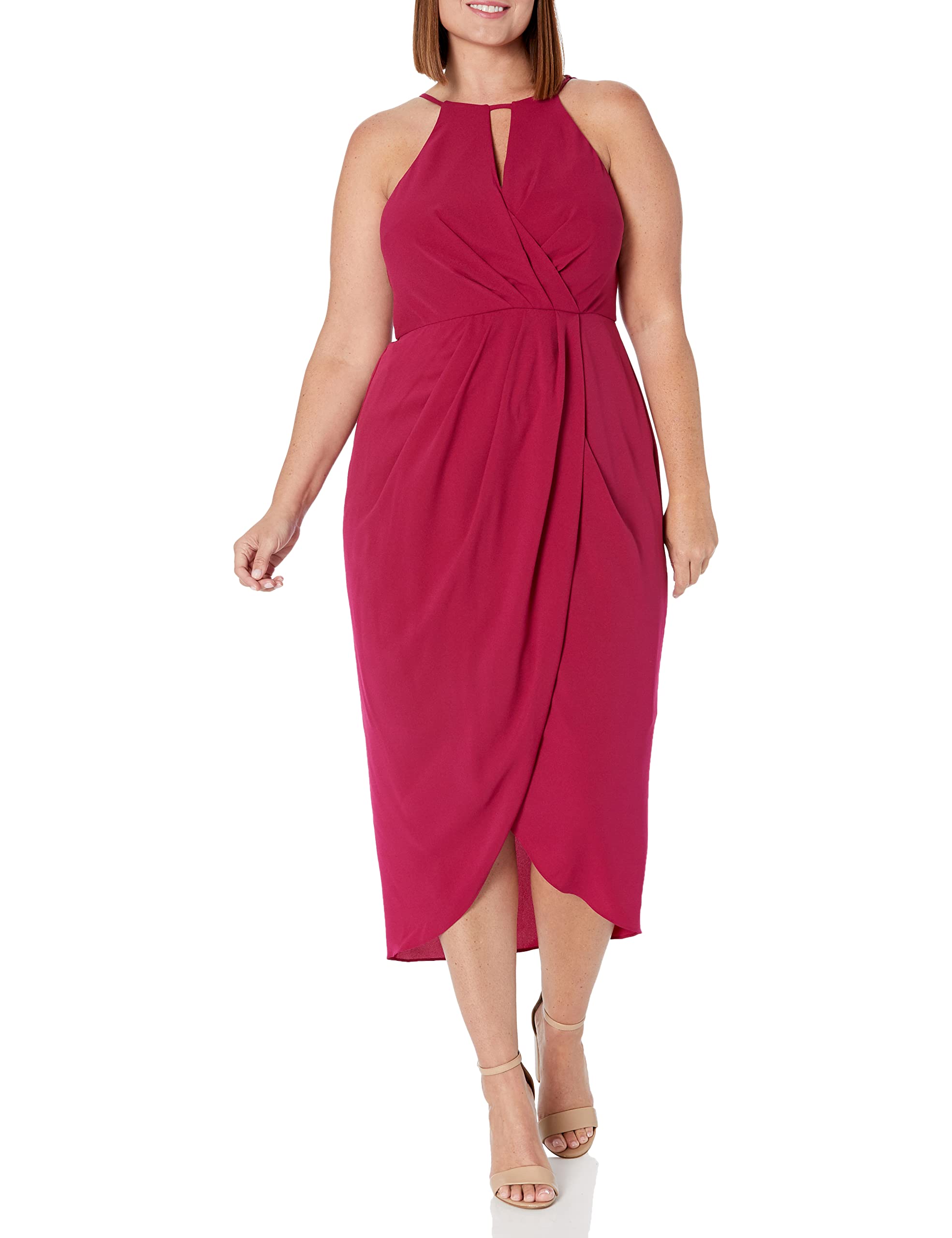 City Chic Women's Plus Size Love Story Floral Dress - Elegant & Comfortable for Parties, Weddings & Special Occasions