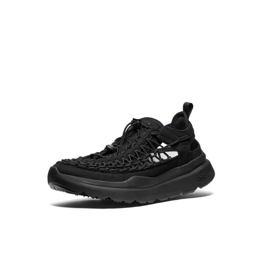 Women's UNEEK WK Sneakers - Black/Black | Comfortable & Stylish Walking Shoes for Women | Perfect for Running, Gym Workouts & Casual Wear