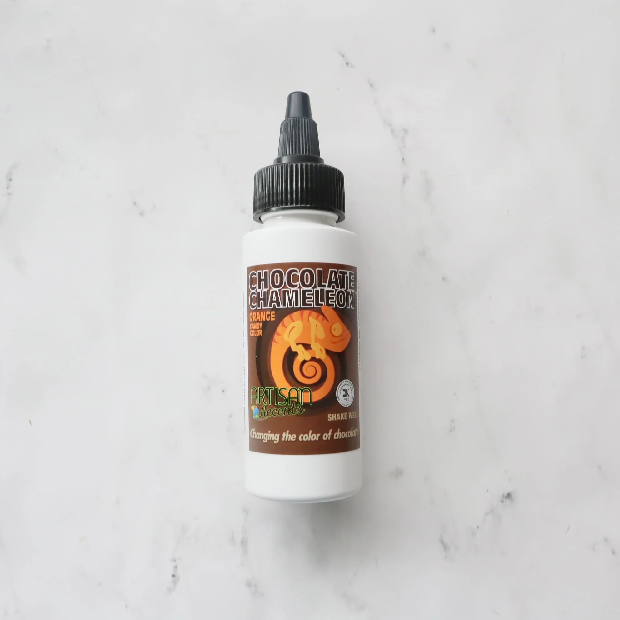 Chocolate Chameleon Candy - Orange Flavor | Delicious & Fun Color-Changing Treat for Parties, Gifts & Snacking