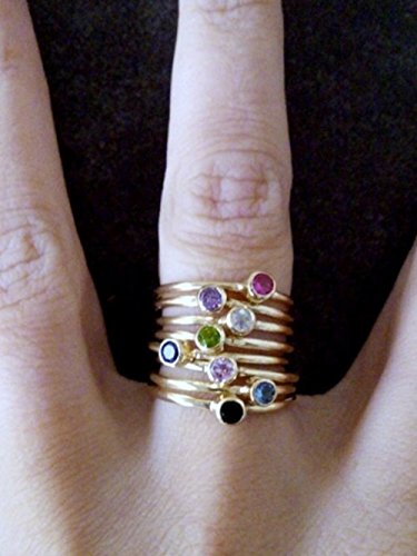 Exquisite Ruby Bezel Set Ring - Slim Gold Band with Genuine Gemstone | Perfect Engagement & Wedding Gift | Ideal for Proposals, Anniversaries & Special Occasions