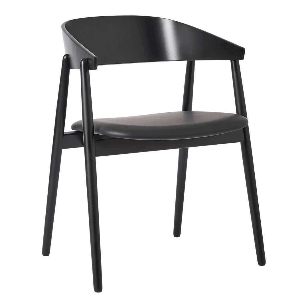 Premium AC2 Armchair with Genuine Leather Seat - Modern Living Room & Office Chair for Comfort & Style