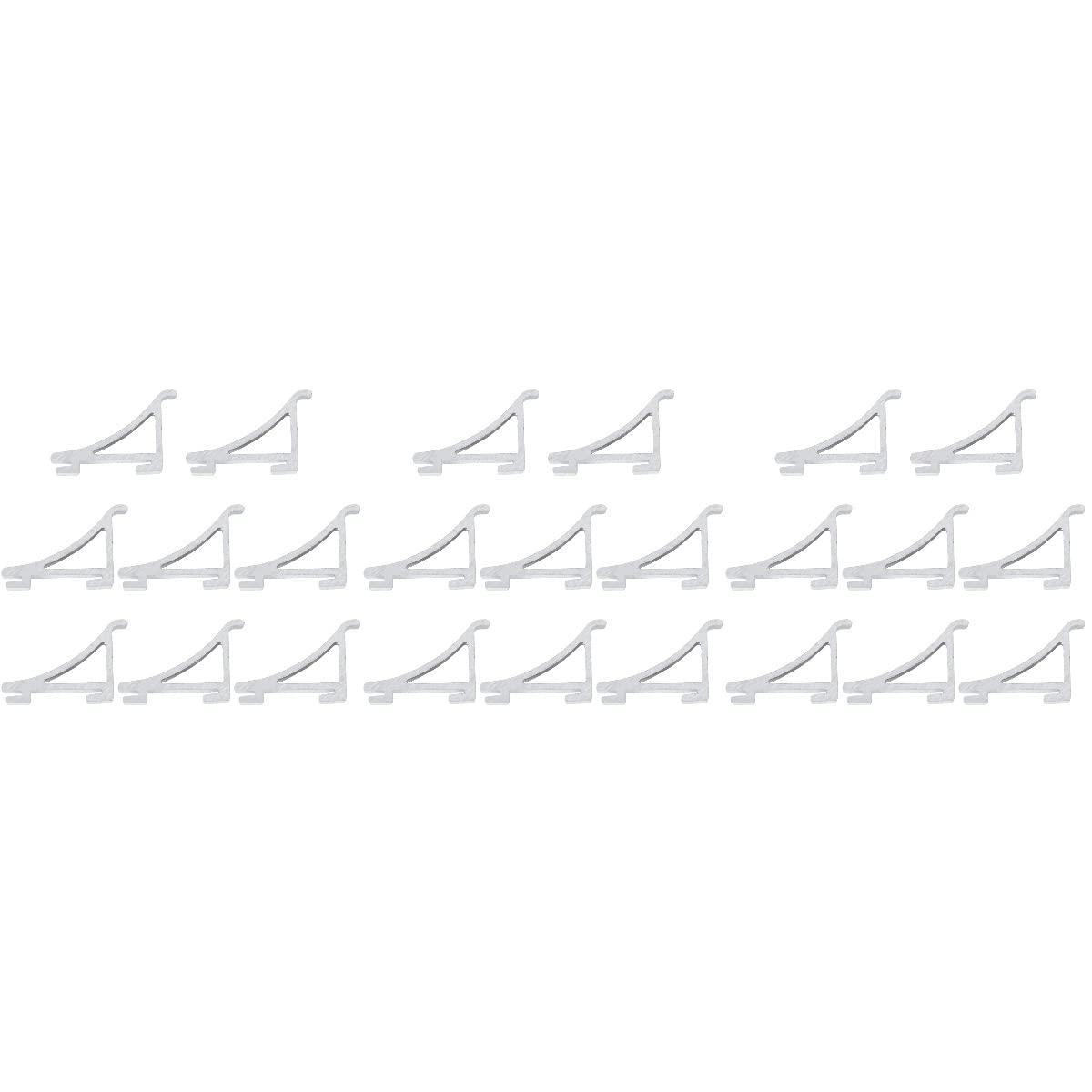 24-Pack Refrigerator Buckle Freezer Clips - Heavy Duty Cooler Accessories, Refrigerator Hooks & Freezer Shelf Clips for Organizing Food Storage - Perfect for Kitchen, RV, Camping & Outdoor Coolers