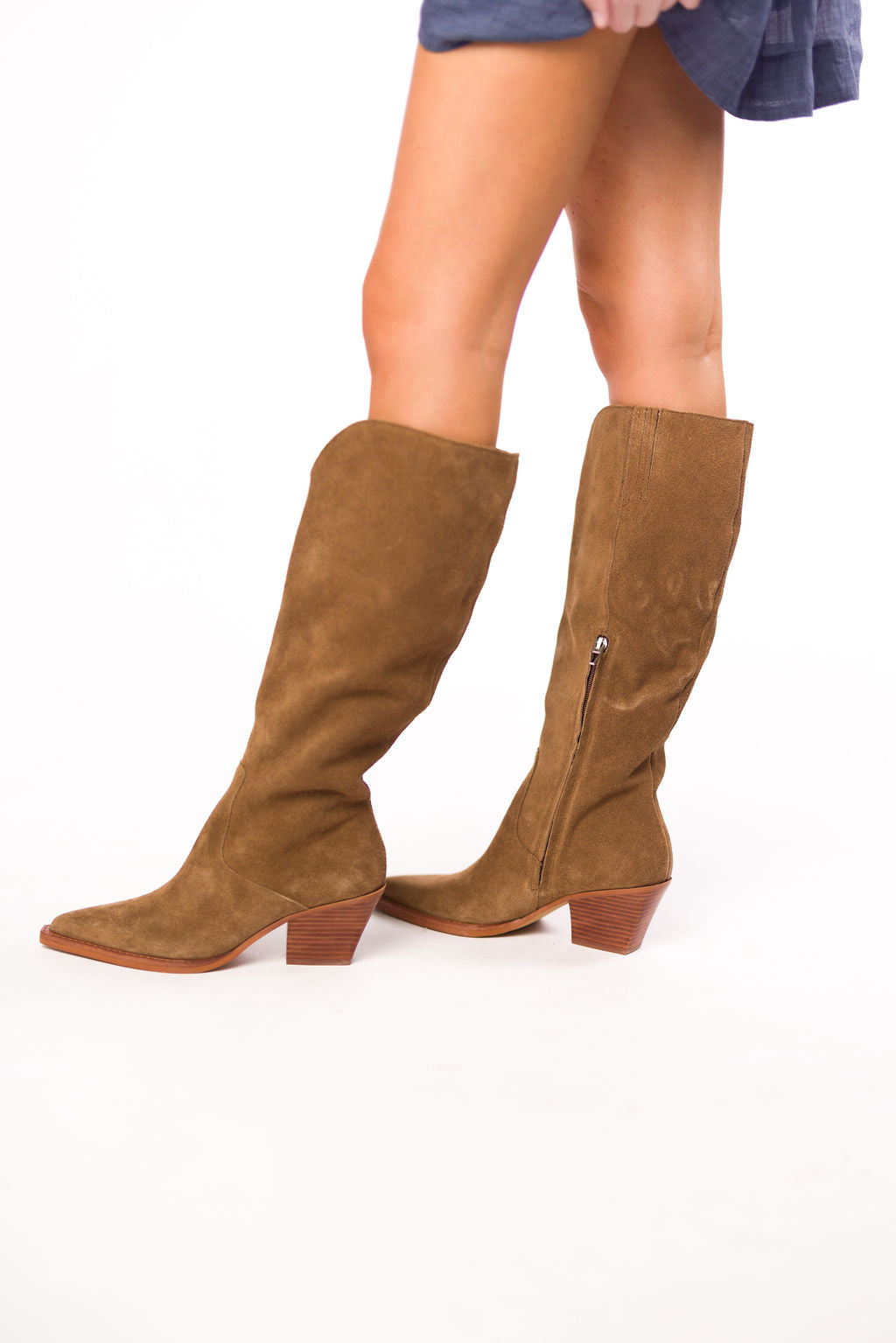 Brown Suede Raj Boots for Women - Stylish & Comfortable Ankle Boots for Fall & Winter Fashion | Perfect for Casual Outfits, Office Wear & Date Nights