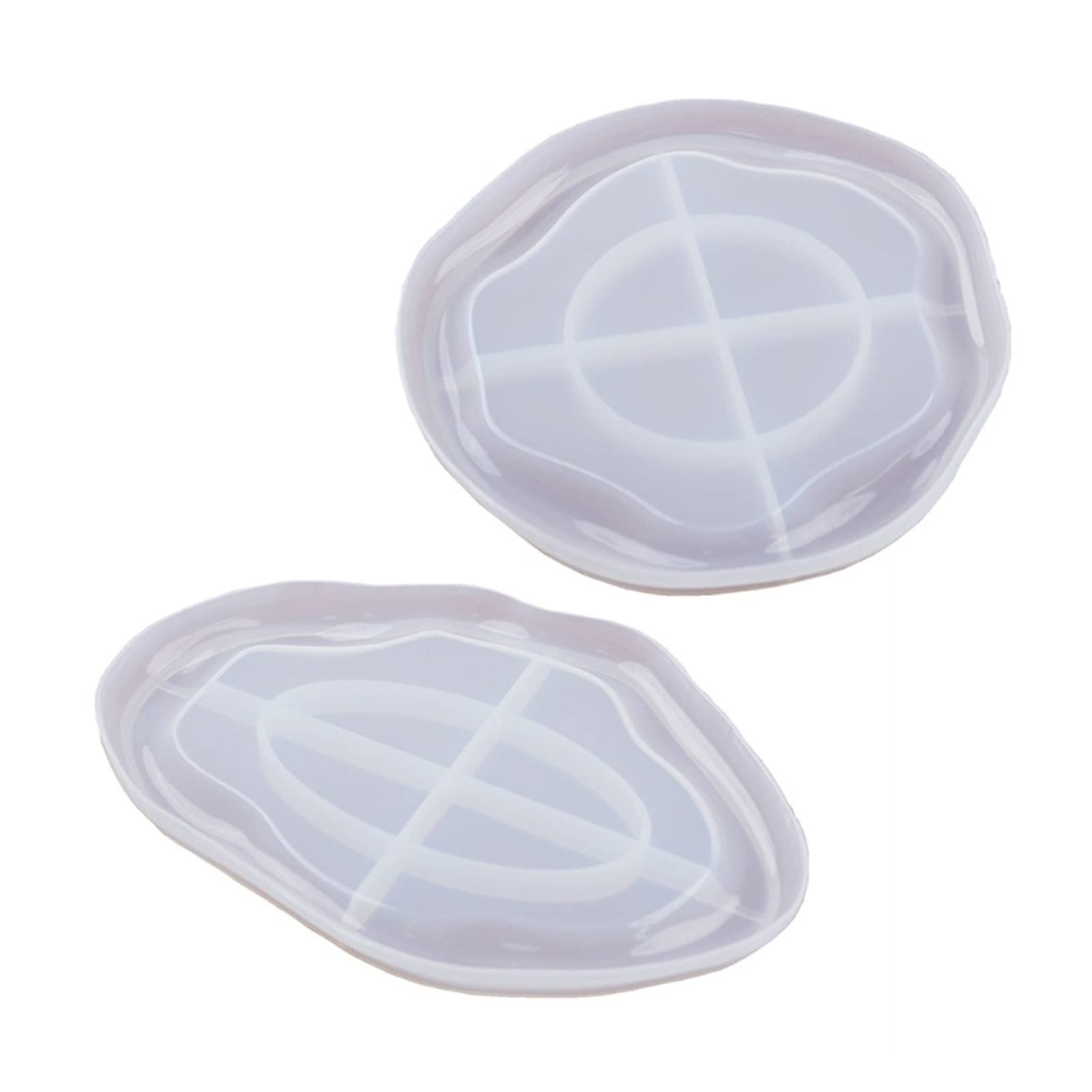 YANGQI Silicone Cloud Tray Molds for DIY Epoxy Resin Coasters & Trinket Dishes - Perfect for Home Decor, Craft Projects, and Unique Gift Making