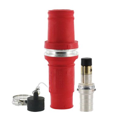 Leviton 49M44-R RD High Amp Coupling Male Plug 444MCM - Heavy Duty Electrical Connector for Industrial Equipment & Power Distribution Systems