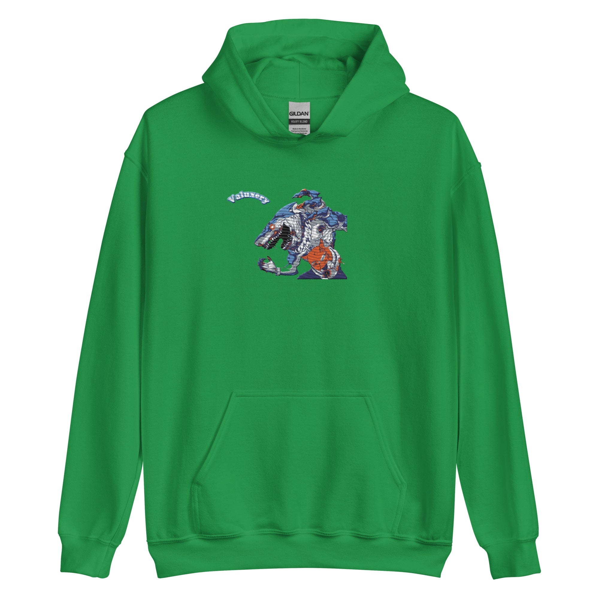 Premium Shark Hoodie Embroidered - Heavyweight 271.25 g/m² Cotton Blend - Streetwear Fashion for Men & Women | Gym, Casual Outfits, Outdoor Activities