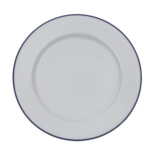Alani 922477 Oasis Round Plate with Reinforced Rim - 10 5/8 Inch Durable Dinner Plates, Pack of 24 - Perfect for Restaurants, Catering & Outdoor Dining