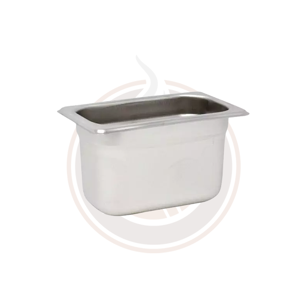 Omcan 9th Size Anti-Jam Stainless Steel Steam Table Pan - 4