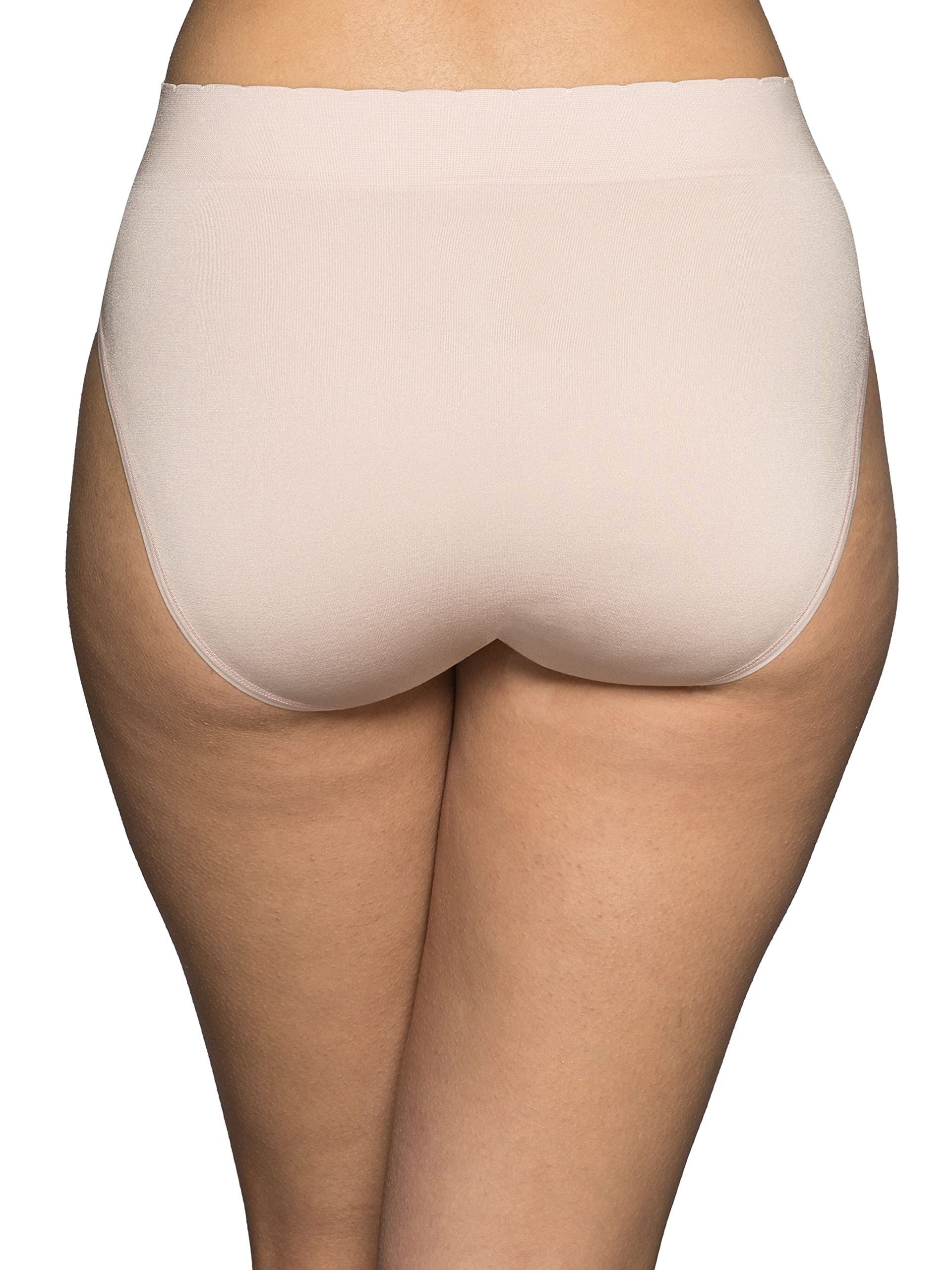 Vanity Fair Women's Seamless Underwear - Light Smoothing No Pinch No Show Panties for Everyday Comfort | Perfect for Work, Yoga & Travel