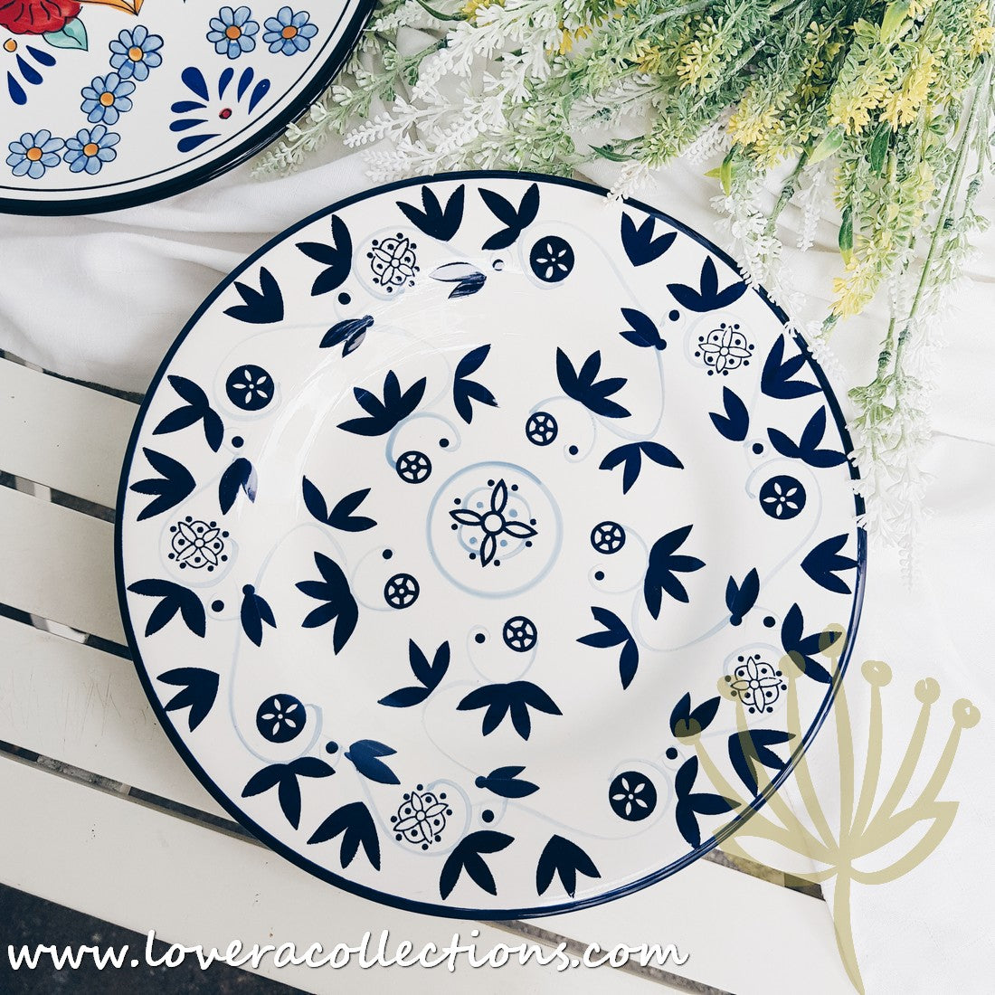 Libby Vine Dinner Plate Set - Elegant Floral Design for Fine Dining, Parties & Home Decor | 50% Off Clearance Sale