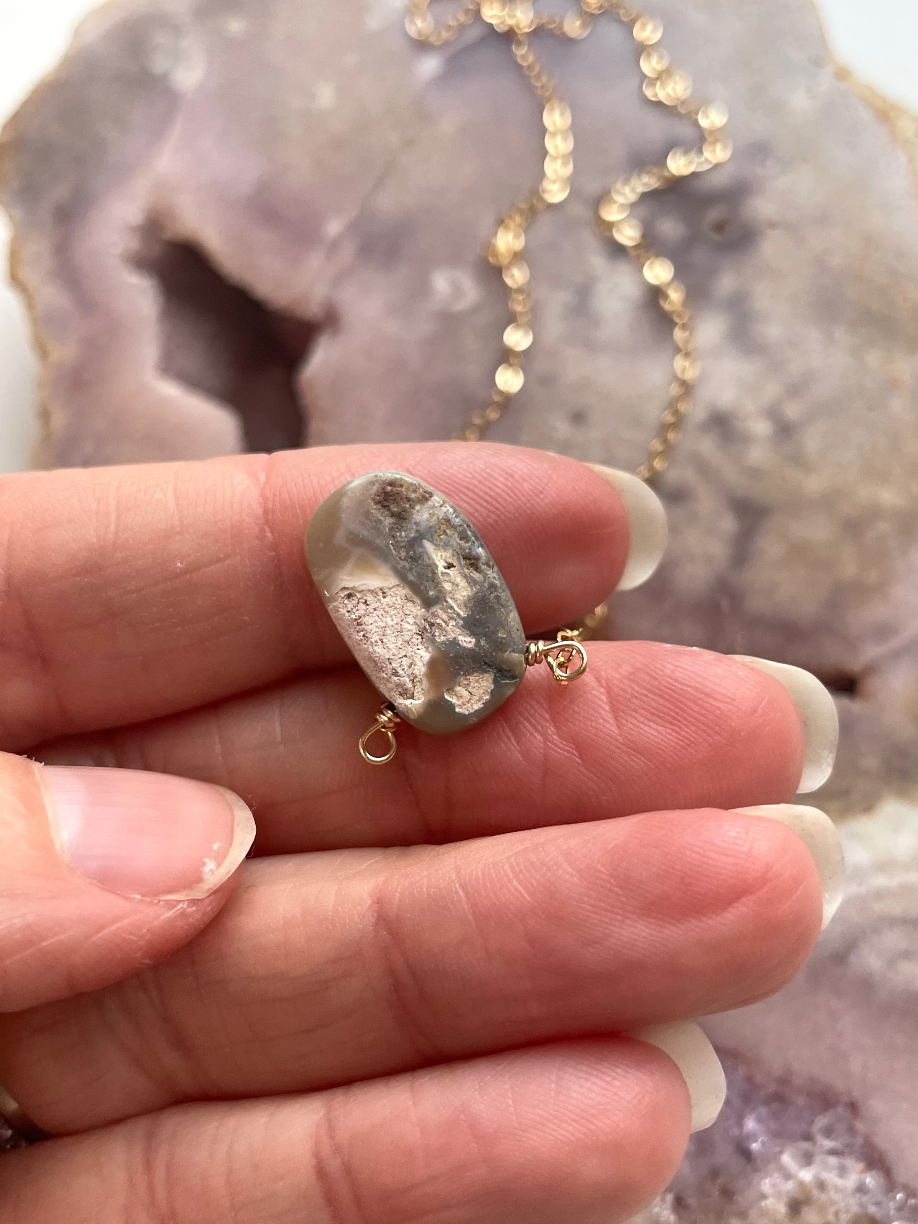 Exquisite Australian Opal Pendant Necklace - 14K Gold Filled Elegant Jewelry for Women | Perfect Gift for Birthday, Anniversary & Special Occasions
